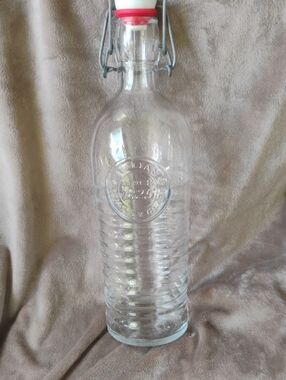 Bormioli Rocco Officina 1825 Clear Bottle With Swingtop